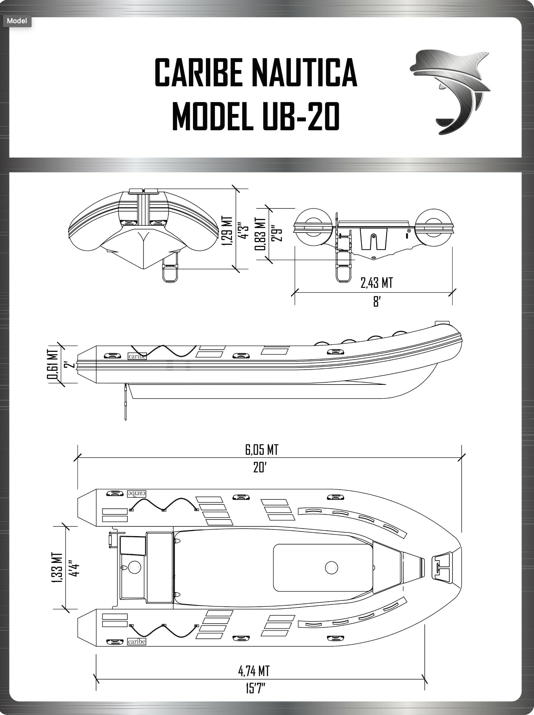Caribe UB20SC diagram